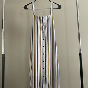 Forever 21 Maxi Button Up Dress with Tie Belt